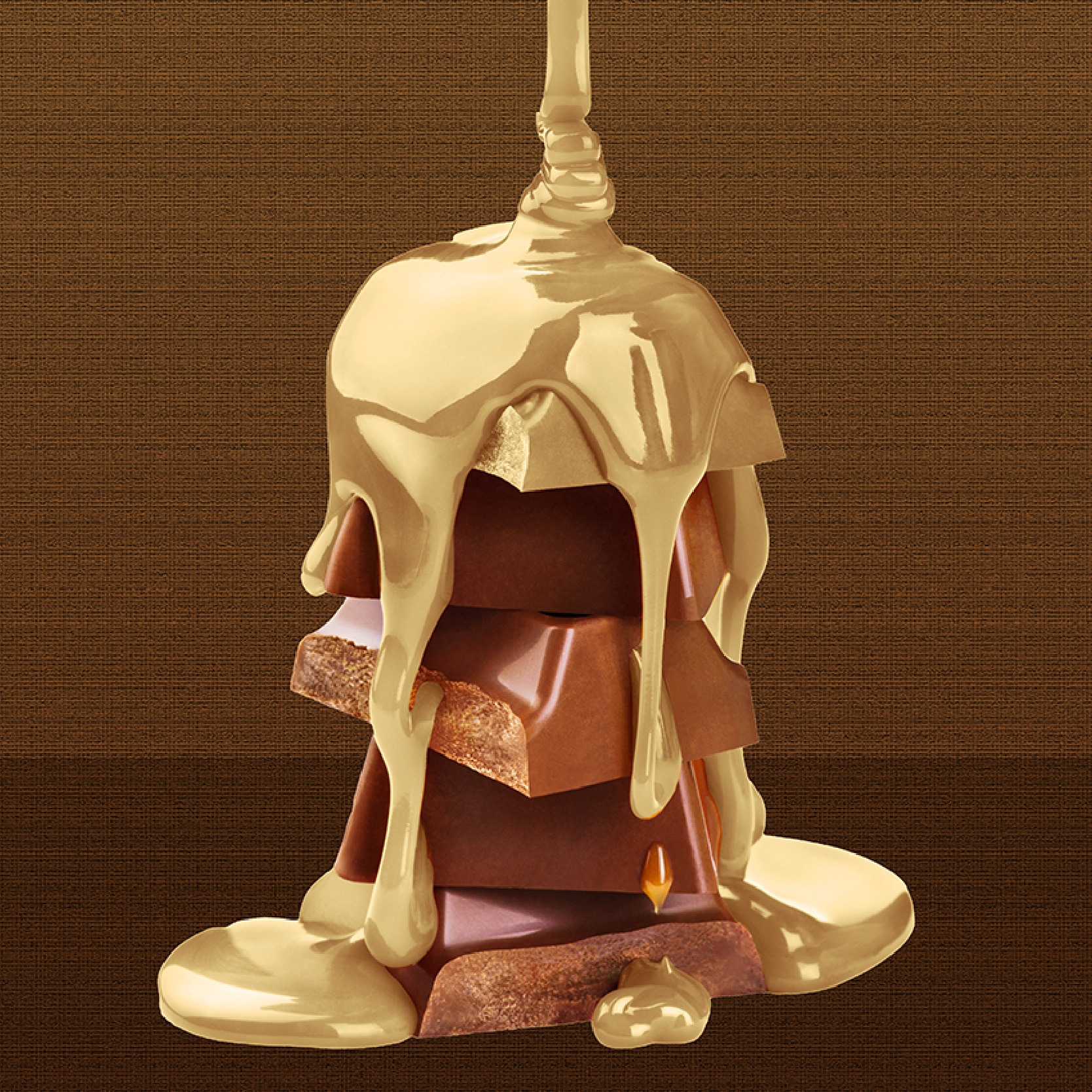 شوكولاتة بحشوة الويفر